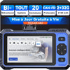 mucar 682 Diagnostic Intelligent par IA Valise Diagnostic Auto, Diagnostic Complet du Système, Tests Actifs Bidirectionnels, 20 Réinitialisations, Guide V.A.G, FCA AutoAuth, CANFD&DOIP, Gratuit à Vie