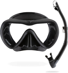 CRESSI Depuis 1946-A1 Anti Fog+Epsilon SPE Dry Kit Randonnée Aquatique Noir/Or