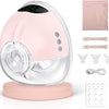 Tire Lait Electrique Main Libre, 4 Modes 9 Niveaux, 350mmHg Forte Aspiration, Komfortabler, Sans douleur, Sans BPA, avec Bride de 17/19/21/24 mm