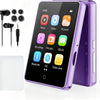 Lecteur MP3 32Go Bluetooth 5.3 avec Haut-Parleur, écran Tactile 2,8 Pouces | pour Enfants,qualité sonore HiFi, Radio FM, enregistreur Vocal, Prend en Charge Les Cartes TF jusqu'à 128 Go VIOLET