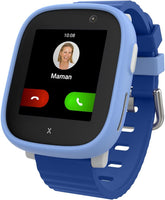 XPLORA Kidzi Play Montre connectée Enfants (avec SIM) 4G - GPS, SOS, Appels Appels, Messages, localisation GPS, Appareil Photo, podomètre, Mode école, SOS - incluant 3 Mois d'abonnement Gratuit BLEU