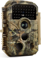 BlazeVideo T306 Caméra de chasse 64MP 4K - Temps de déclenchement de 0,1s PIR 120° Vision Nocturne IP66 étanche - Piège photo avec time-lapse & enregistrement en boucle pour chasse, observation