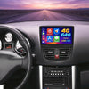 Autoradio 4+64G pour Peugeot 207 2006-2015 avec CarPlay Android Auto | 9" Incell Android 15 Radio avec FM RDS EQ Bluetooth Navigation GPS Sortie Vidéo Split-Screen SWC USB WIFI Caméra Microphone