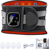 Ceinture Chauffante Lombaire avec 9 Modes de Massage, 5 Niveaux de Chaleur, 4000 mAh Batterie, Ceinture Chauffante Dos Sans Fil, pour Détendre les Lombaires, Abdominales