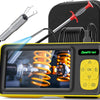 Endoscope, Caméra d'Inspection 3.9mm, USB Interchangeable, Pince Incluse | Écran IPS 4,3" 1080P HD. Étanche IP67, câble 5M, pince débouchage 1M incluse. Système modulaire USB, mallette de transport