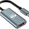 Adaptateur USB C vers HDMI 4K @ 60 Hz, Type-C (Thunderbolt 3) vers Adaptateur HDMI Femelle, Compatible avec Mac