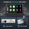 Fiat Panda 2013-2020 Autoradio 1 DIN CarPlay sans Fil Android Auto DSP RDS | Système Linux,démarrage rapide 2s,Plug&Play,Bluetooth,CANBUS,commandes volant,écran tactile IPS