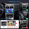 Autoradio 4+128G Android 15 pour Peugeot 307 307CC 307SW 2002-2013, 9'' In-Cell Bildschirm avec sans Fil Carplay et Android Auto Lien Miroir Radio FM/RDS GPS WiFi Bluetooth SWC Caméra de Recul
