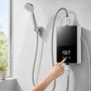 Chauffe-eau instantané 230V 5500W, pour douche et cuisine, avec kit douche complet, affichage LED et régulation électronique, Pour douche, cuisine et salle de bain