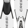 CRESSI Depuis 1946 - Agua Pro Fins - Palme Chaussante Idéales pour la Plongée Snorkeling Apnée Natation en Eau Libre grâce à Leur Construction Robuste et Fiable Taille 42/43
