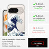 Coque pour Google Pixel 9 & 9 Pro - Housse Fine Transparente Antichoc en TPU + PC [Protection Contre Les Chutes de 2 m/Anti-Pelage] - Art de Collage Vintage