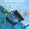 Robot de Piscine Fond et Parois, Ligne d'eau, Double Filtre, Robot Piscine sans Fil, 7 Modes de Nettoyage, 180 Min d'Autonomie, Puissant Aspirateur pour Piscines jusqu'à 150 m² VERT ou BLEU