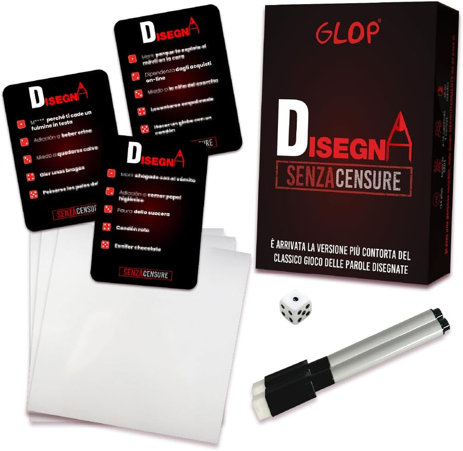 Jeux de société pour adultes - La version déjantée et hilarante du jeu de mots classique - Un humour irrévérencieux et sans tabou - Jeux de société en Français