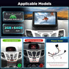 Autoradio Android pour Ford Fiesta 2009-2017: 2GB+64GB Écran Tactile IPS 9 Pouces 1280x720P pour Fiesta avec sans Fil CarPlay Android Auto, GPS, WiFi, Bluetooth 5.0, Écran Partagé + Caméra de Recul