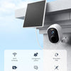 Camera 2K Exterieur WiFi sans Fil Solaire sur Vision Nocturne Couleur | 5G/2.4GHz, Détection Humaine AI, Détection de Mouvement, Audio Bidirectionnel, SD/Cloud, Sirène, IP65