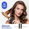 Airstyler 5 en 1 Brosse Soufflante Air Styler set Hair Styler Airbrush Fer a Boucler Brosse Soufflante Brosse Lissante Pour Cheveux, Kit de coiffure