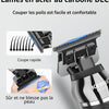 Tondeuse à cheveux professionnelle pour homme, tondeuse à barbe sans fil, tondeuse électrique T-Blade Zero Gap, rechargeable par USB avec 5 peignes de guidage