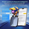 MUCAR BT200 Max AI Bluetooth, mises à Jour à Vie, Compatible ELM327, Outil de Diagnostic OBD2 Tous systèmes avec 15 réinitialisations pour iOS et Android, CANFD, authentification, FCA SGW