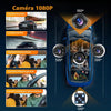 Dashcam 360° 5 Canaux 1080P Carte SD 64 Go Avant Arrière Intérieur. G-Sensor. Vision Nocturne. Grand Angle. Enregistrement en Boucle