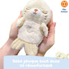 VTech - LumiZen Beige - Petite Peluche Phoque, Doudou Veilleuse Musicale Bébé - Veilleuse Nomade Enfant, Peluche Apaisante et Lumineuse - Cadeau Bébé Naissance et Cadeau Enfant - Contenu en Français