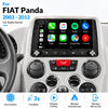 Fiat Panda 2003-2012 Autoradio 1 DIN CarPlay sans Fil Android Auto DSP RDS | Système Linux,démarrage rapide 2s,Plug&Play,Bluetooth,CANBUS,commandes volant,écran tactile IPS,caméra de recul compatible