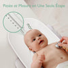 Pèse-Bébé, Nouveau-né, Plateau Incurvé Amovible, Poids, Taille, Balance Personnelle, Quantité Boire, Mesure, Précision <50g, 150kg, Unités, Mémoire Auto
