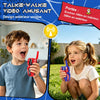 Jouet Talkie Walkie Video Enfant, Lot de 2 Talkie Walkie Enfants Rechargeable Longue Portée avec Caméra et Vidéo