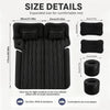 Matelas Gonflable Voiture, 1.75 * 1.35M Lit Gonflable pour Siège Arrière, Pompe et Oreiller, Matelas de Voiture SUV, Tissu Molletonné Épais, pour Voyage Camping Activités de Plein Air