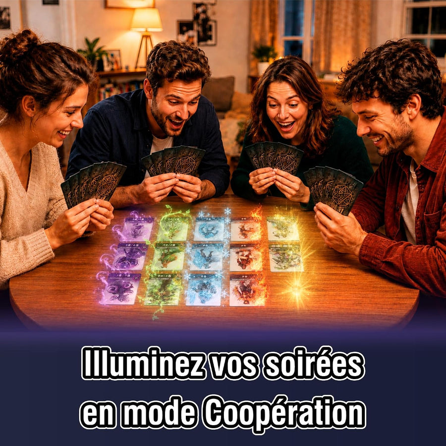 Jeux de société de 1 à 4 J - Jeu de Carte dès 10 Ans et Adulte
