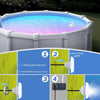 Projecteur Piscine LED 25W avec Filetage 2", 12V RGB Spot pour Piscines Hors-Sol Acier, Contrôle APP et Dimmable, Étanche IP68 Eclairage Lampe Remplie Résine pour Piscines avec Câble 9,5 m