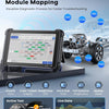 Scanner cartographie topologique, outil diagnostic IA 892BT PRO, 3 000 tests 40 services, codage ECU, authentification automatique FCA SGW, CANFD/DOIP, mises à jour gratuites à vie