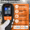 Jauge D'Épaisseur De Revêtement,0-2000µm,Fer/NFe Reconnaissance automatique & Remarque sur le matériau