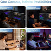 XPPen Pilot Pro Console d’Édition – Contrôleur Vidéo avec Plus de100 Raccourcis Personnalisables, Conçu pour Montage, Postproduction, Publicités, Vlogs et Vidéos Courtes