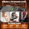 Pistolet de Massage à 28 têtes Portable, 6 Modes et 20 Vitesses, Pistolet de Massage Musculaire Rechargeable, Appareil de Massage pour Cervicales Pieds dos Jambe, Détendre les Muscles
