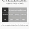 Caméra Surveillance 4G LTE Magnétique avec Carte SIM 2K HD 6,000mAh Batterie PIR Détection Humaine