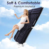 Matelas gonflable de voiture pour SUV et berline, lit de siège arrière gonflable à 4 zones avec 4 valves, matelas de camping de voiture avec masque pour les yeux, bouchons d'oreille