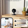 Lot de x4 Caméra Intérieure sans Fil 1080P, Caméra WiFi avec Vision Nocturne, Détection de Mouvement, Audio Bidirectionnel, Compatible Alexa & Google Home, WiFi 2,4 GHz Uniquement