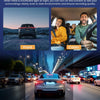 Dashcam Voiture 4 Canaux Avant/Arrière 1080P, Caméra Voiture WiFi avec Carte SD de 64 Go, écran IPS 3", Grand Angle, Vision Nocturne IR 8, Capteur G, Dash Cam Voiture avec Enregistrement en Boucle
