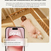 Babyphone Caméra BM04 | Écran 5 Pouces, avec ou sans WiFi | Livré avec 1 Caméra, Vision Nocturne 1080p, Portée 290 m, Autonomie 20h, Détection Pleurs et Mouvement