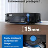 ECOVACS X12 OmniCyclone Care Complete Aspirateur Robot, Blast, 22000 Pa, pré-Dissolution des Taches FocusJet, PowerBoost, OZMO Roller 3.0, Rouleau Extensible, vidage Automatique PureCyclone 2.0