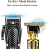 Tondeuse à cheveux sans fil pour homme, tondeuse à barbe, rasoir en aluminium rechargeable