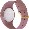Ice-Watch - ICE glam brushed Fall rose - Montre rose pour femme avec bracelet en silicone