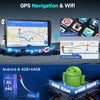 Autoradio Android 4G+64GB pour VW Seat Altea Toledo Leon Skoda Fabia Passat Radio CarPlay Android Auto sans Fil, 9 Pouces Écran Tactile Radio 2 DIN GPS, WiFi, DSP FM/RDS Bluetooth+ Caméra