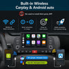 Fiat Panda 2013-2020 Autoradio 1 DIN CarPlay sans Fil Android Auto DSP RDS | Système Linux,démarrage rapide 2s,Plug&Play,Bluetooth,CANBUS,commandes volant,écran tactile IPS