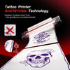 Thermocopieur Tatouage, Imprimante Stencil Tatouage, Machine Transfert de Tatouage pour Artistes de Tatouage et débutants, Imprimante de Tatouage avec 100 Feuilles de Papier
