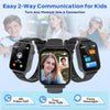 Montre Connectée Enfant GPS 4G, Montre Intelligente Pour Enfants Fille Garçon avec Appels/Vidéo/Voix Chat, SOS, WiFi, Mode École, Réveil, Podomètre, Jeux, Montre Telephone Enfant