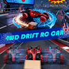 Voiture Radiocommandée Enfant – Voiture RC Rechargeable 4x4 Drift, Échelle 1:18 Design F1 Motif Araignée, Rotation 360°, avec Effet de Vapeur, Sons et Lumières LED, Télécommande 2.4GHz
