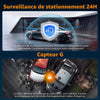 Dashcam 360° 5 Canaux 1080P Carte SD 64 Go Avant Arrière Intérieur. G-Sensor. Vision Nocturne. Grand Angle. Enregistrement en Boucle