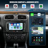 VW Golf 5 CarPlay Autoradio pour VW Golf 6 Polo avec Android Auto, 7'' IPS Ecran Tactile 2 Din Poste Radio Voiture pour Golf 5 avec Bluetooth AM/FM/RDS Mirror Link Deux Ports USB SWC + Canbus