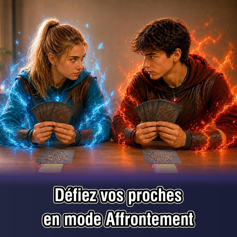 Jeux de société de 1 à 4 J - Jeu de Carte dès 10 Ans et Adulte